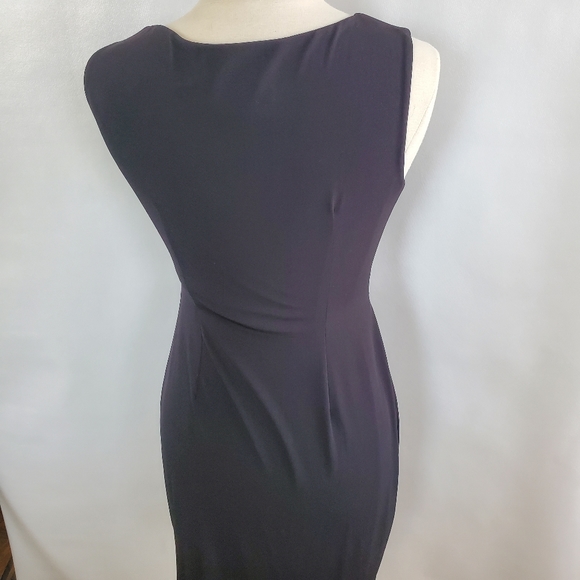 Connected Apparel Black Dress Size 6 - Picture 6 of 10